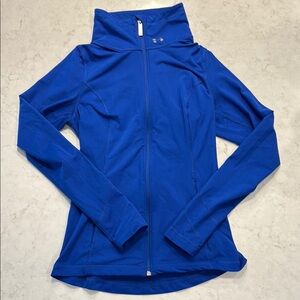 Women’s Under Armour Blue Zip-Up Jacket Size Small